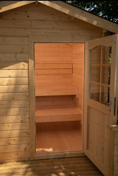 Allegheny 6 Person Cabin Sauna - Outdoor Saunas
