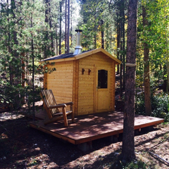Allegheny 6 Person Cabin Sauna - Outdoor Saunas