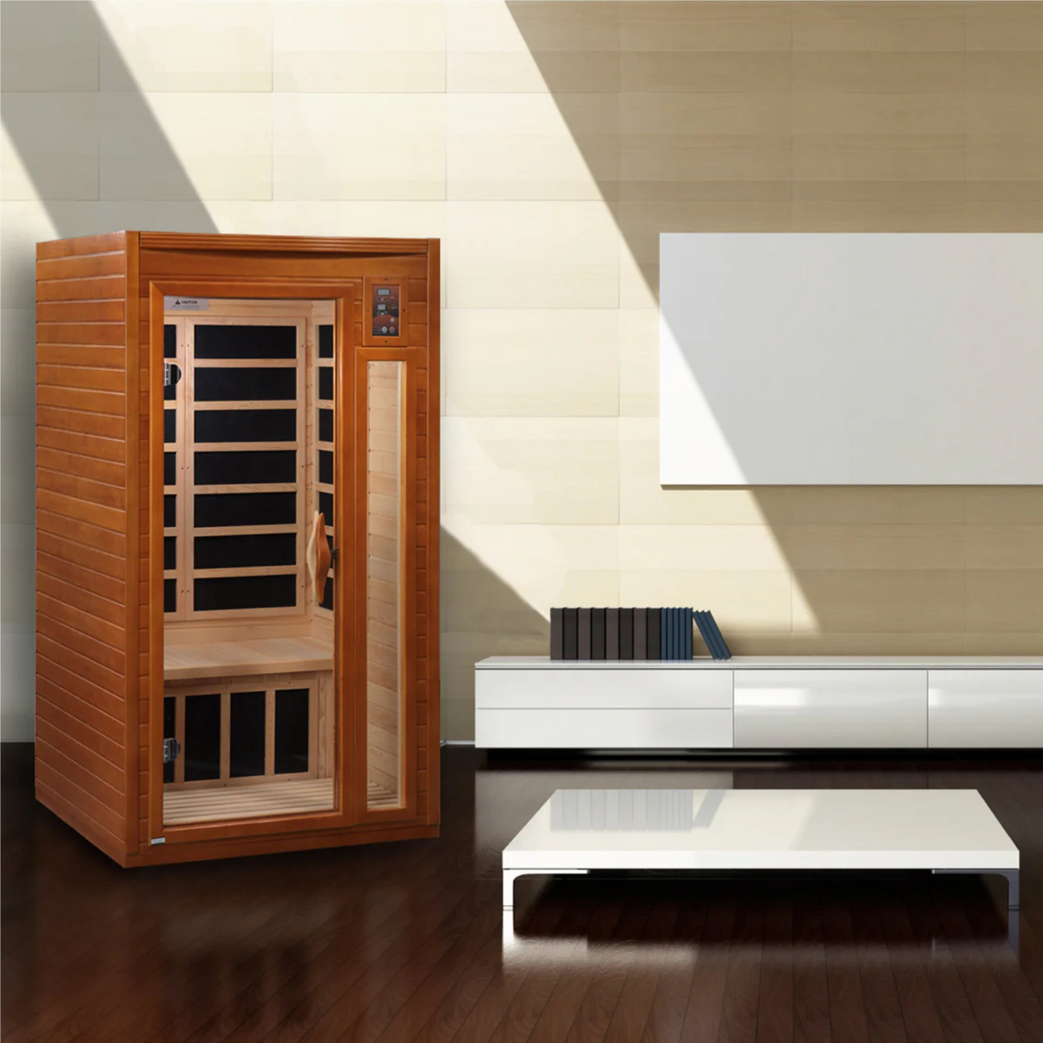 ECO-Series Low EMF FAR Infrared Sauna 1-Person