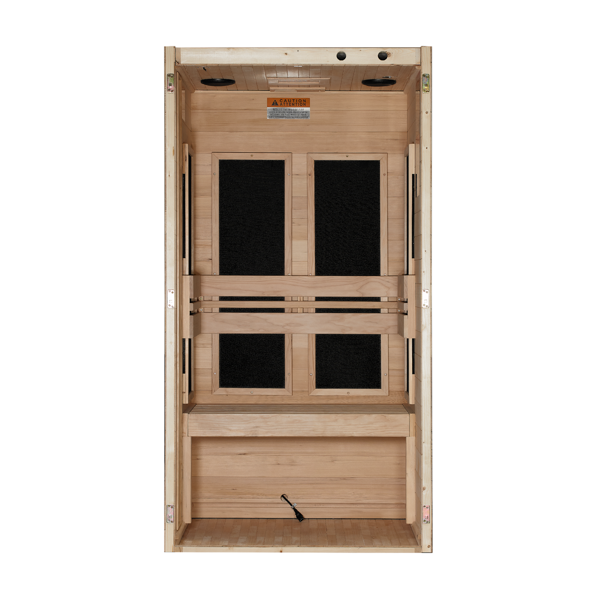 Veneto Elite 1-2 Person Infrared Sauna - Black