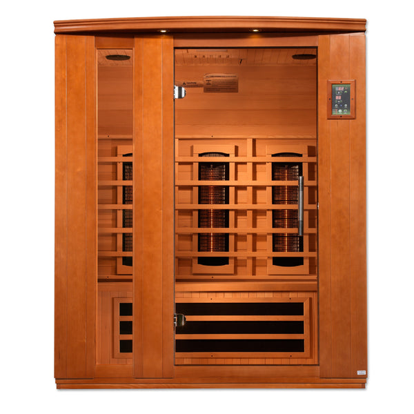 Lugano 3 Person Full Spectrum Infrared Sauna
