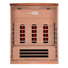 Lugano 3 Person Full Spectrum Infrared Sauna