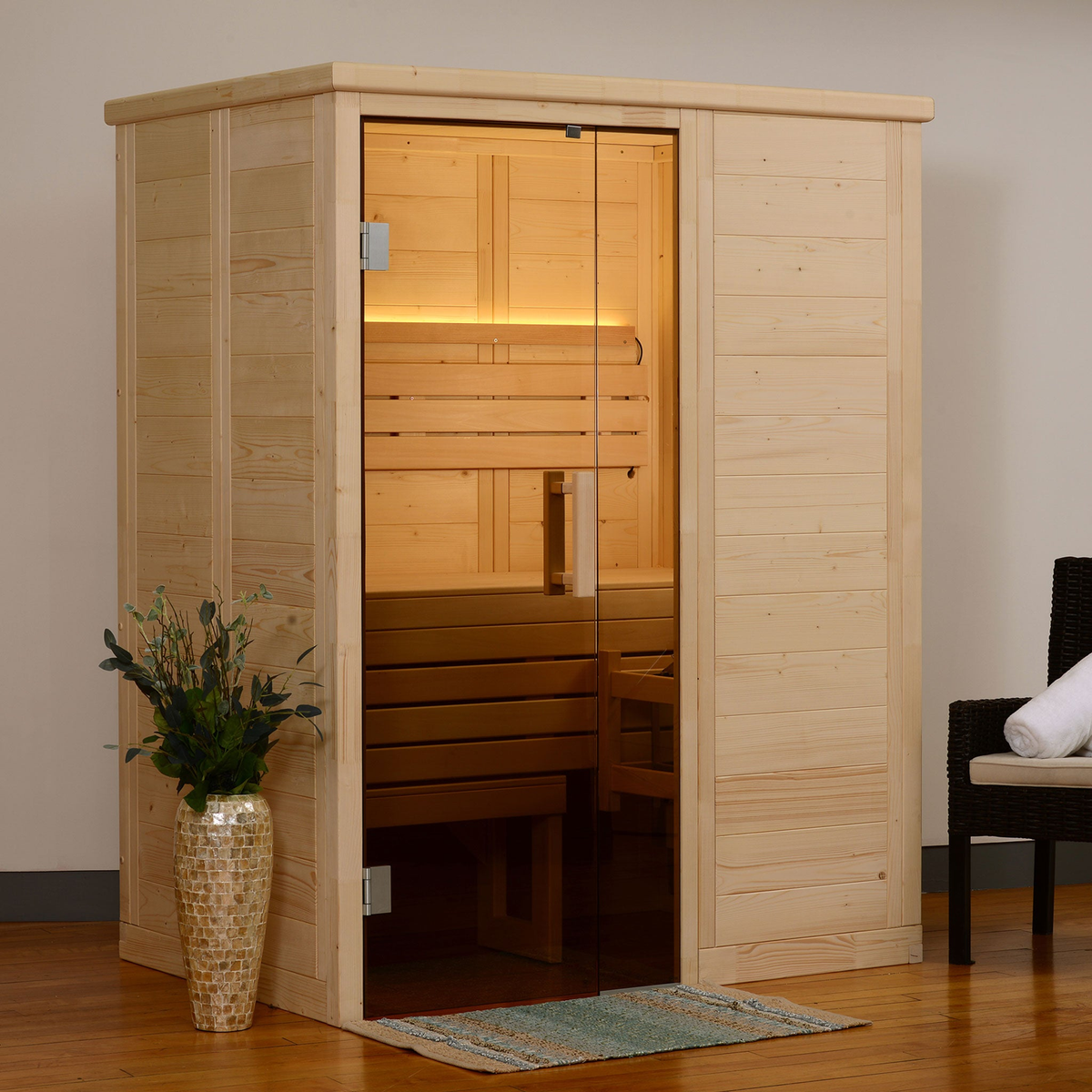 Hillsboro 2 Person Indoor Sauna - Indoor Saunas