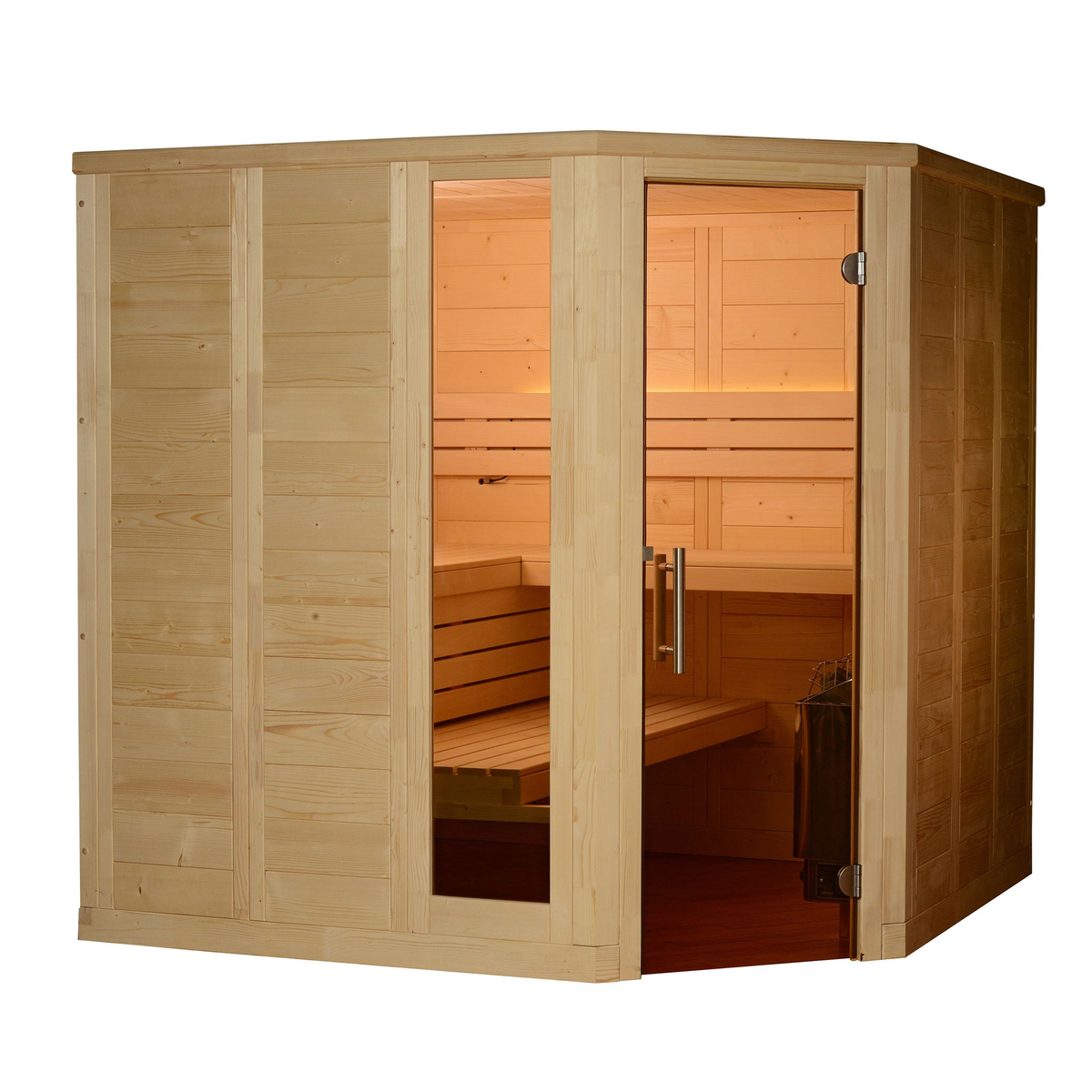 Patterson 6 Person Indoor Sauna - Indoor Saunas