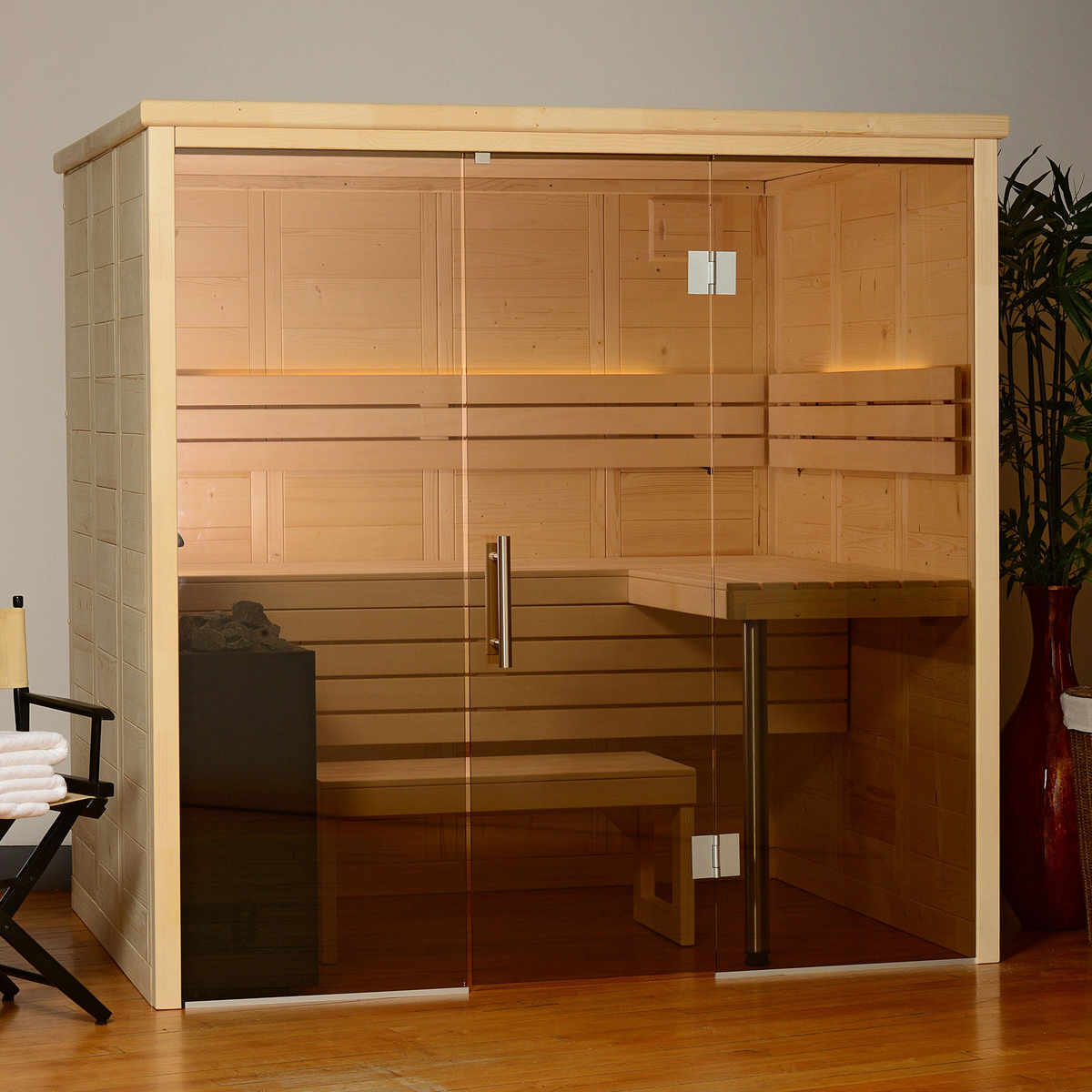 Worthington 4-6 Person Indoor Sauna - Indoor Saunas