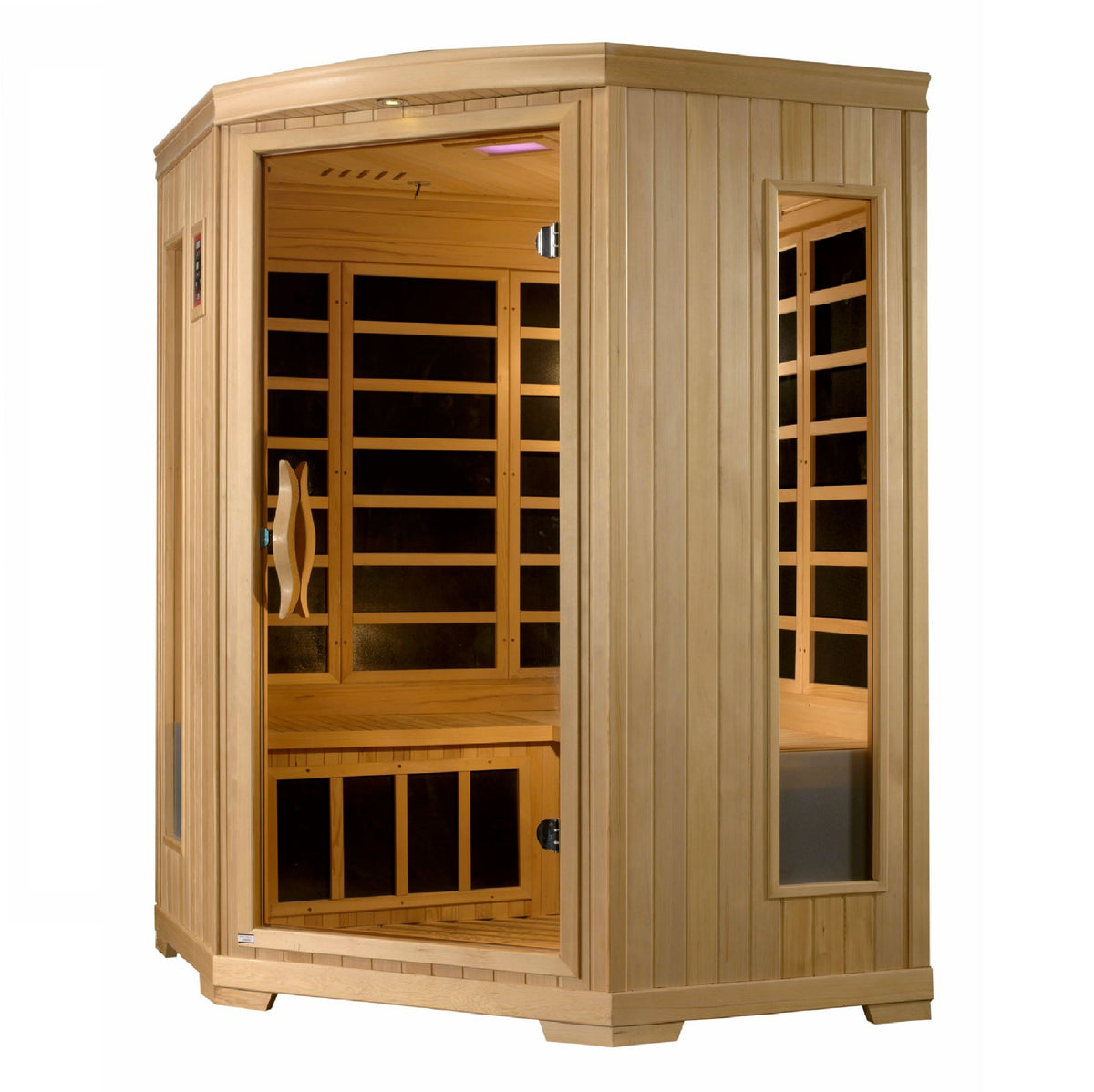 Torino 3 Person Corner Infrared Sauna