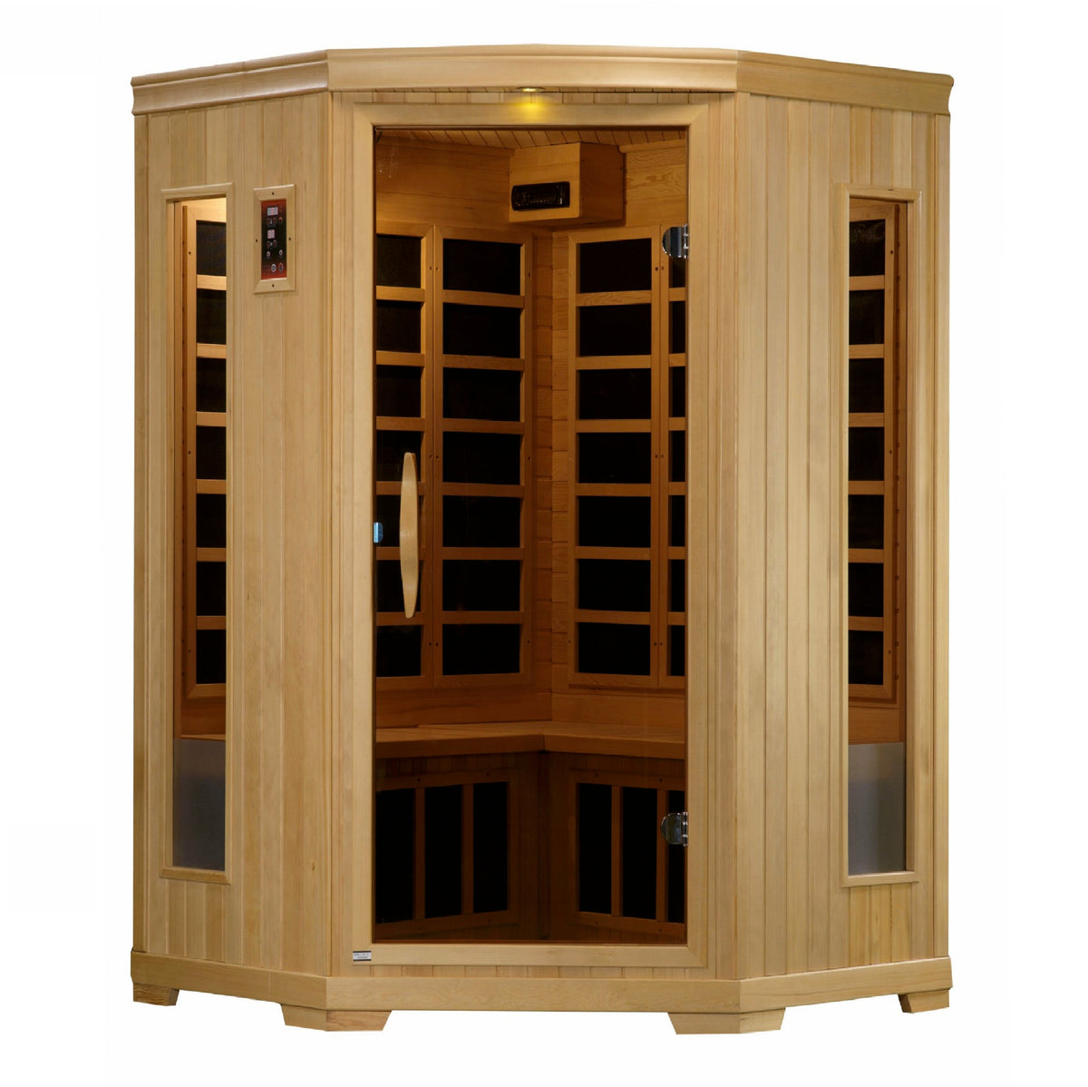 Torino 3 Person Corner Infrared Sauna