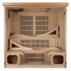 Monaco Elite 6 Person Infrared Sauna