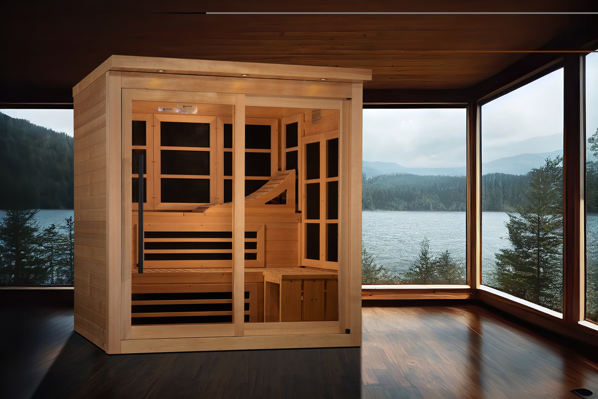 6 Person Near Zero Infrared Sauna