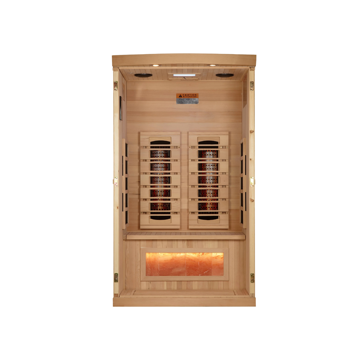 Himalayan Salt Infrared Sauna 1-Person