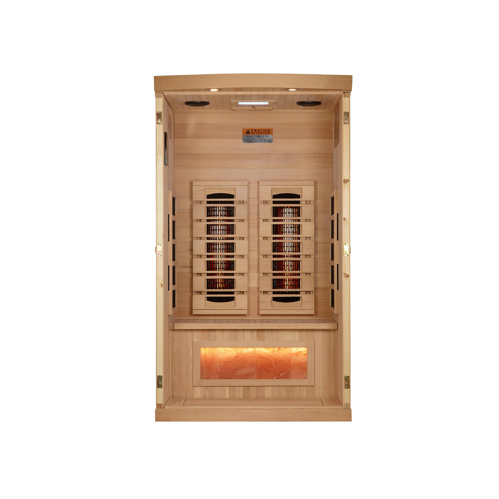 Himalayan Salt Infrared Sauna 1-Person