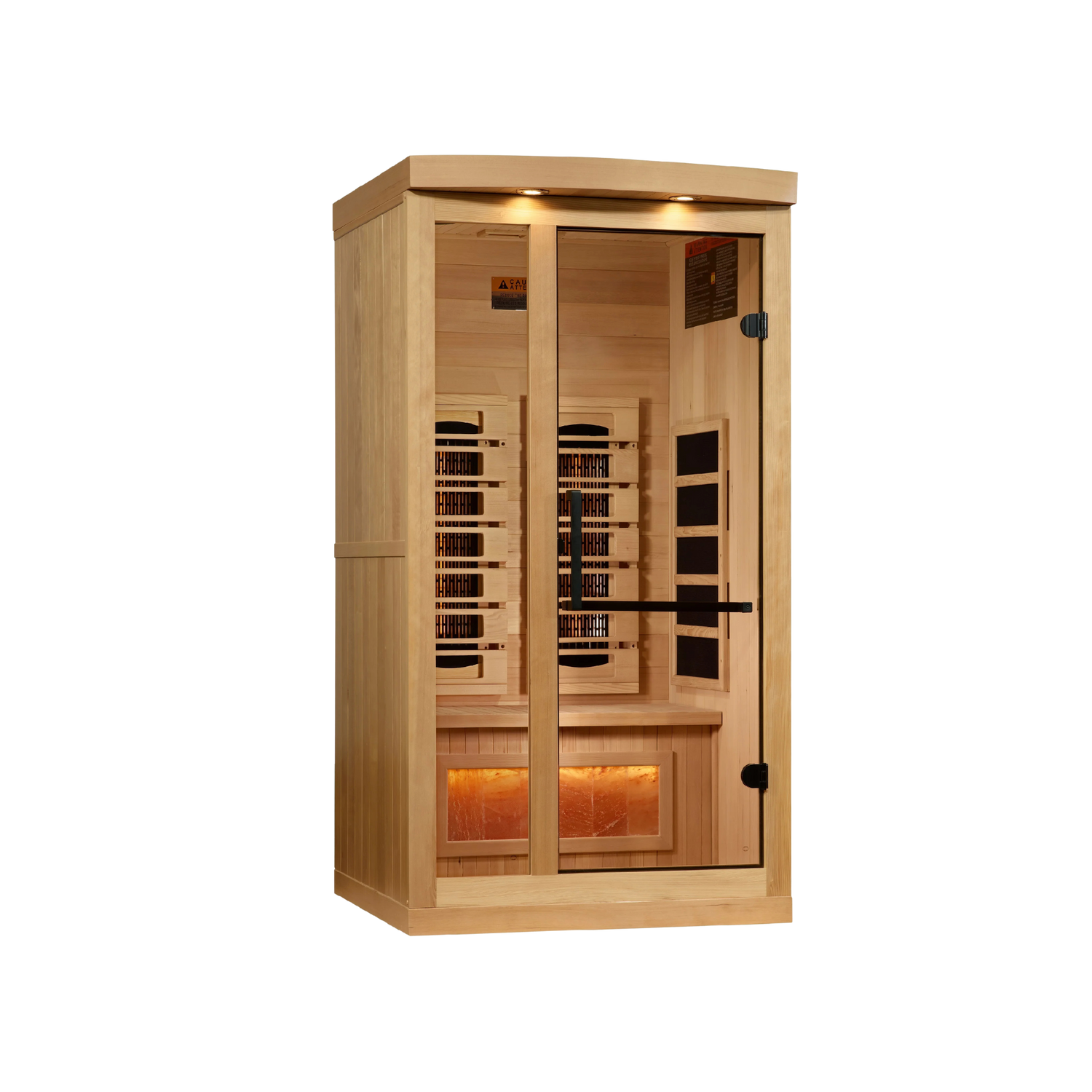 Himalayan Salt Infrared Sauna 1-Person