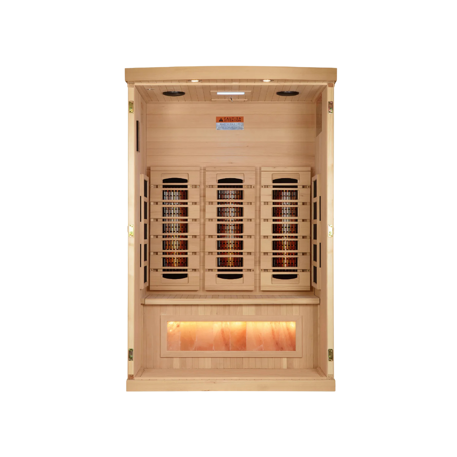 Himalayan Salt Infrared Sauna 2-Person