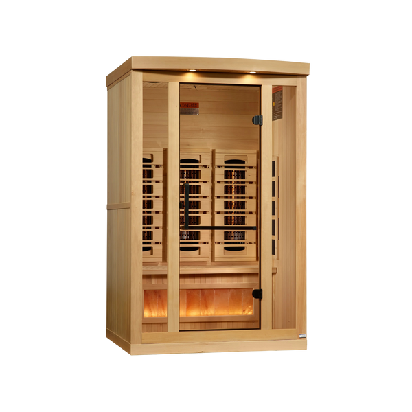 Himalayan Salt Infrared Sauna 2-Person