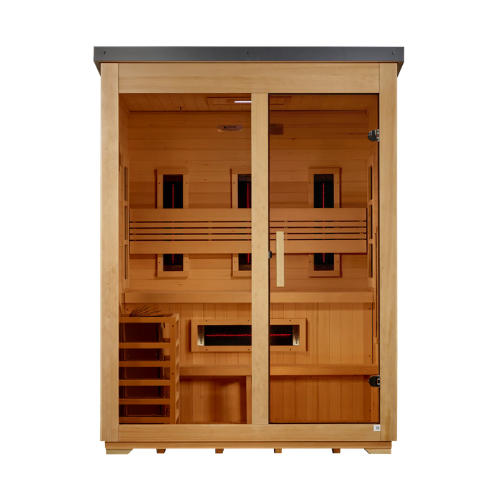 GDI Classic Outdoor Hybrid Sauna 3-Person