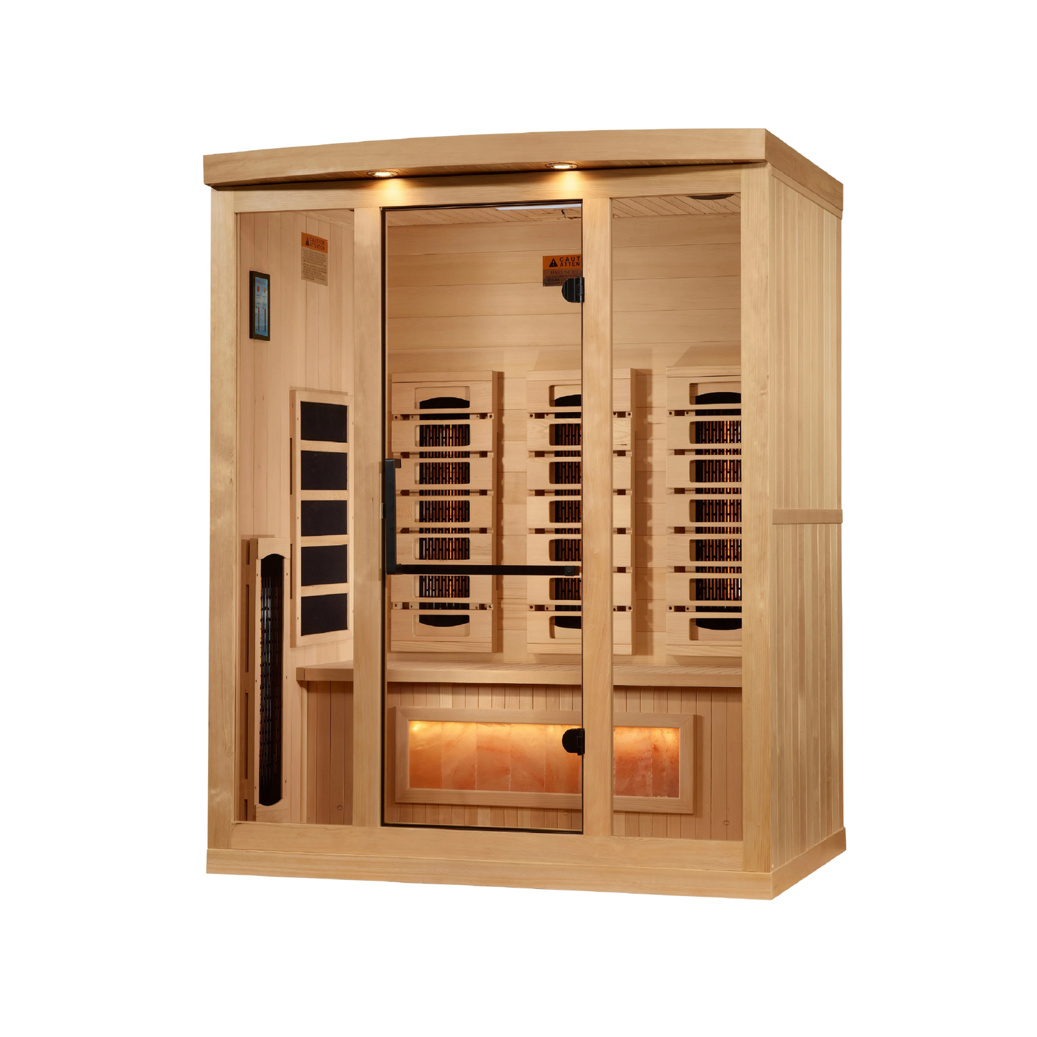 Himalayan Salt Infrared Sauna 3-Person