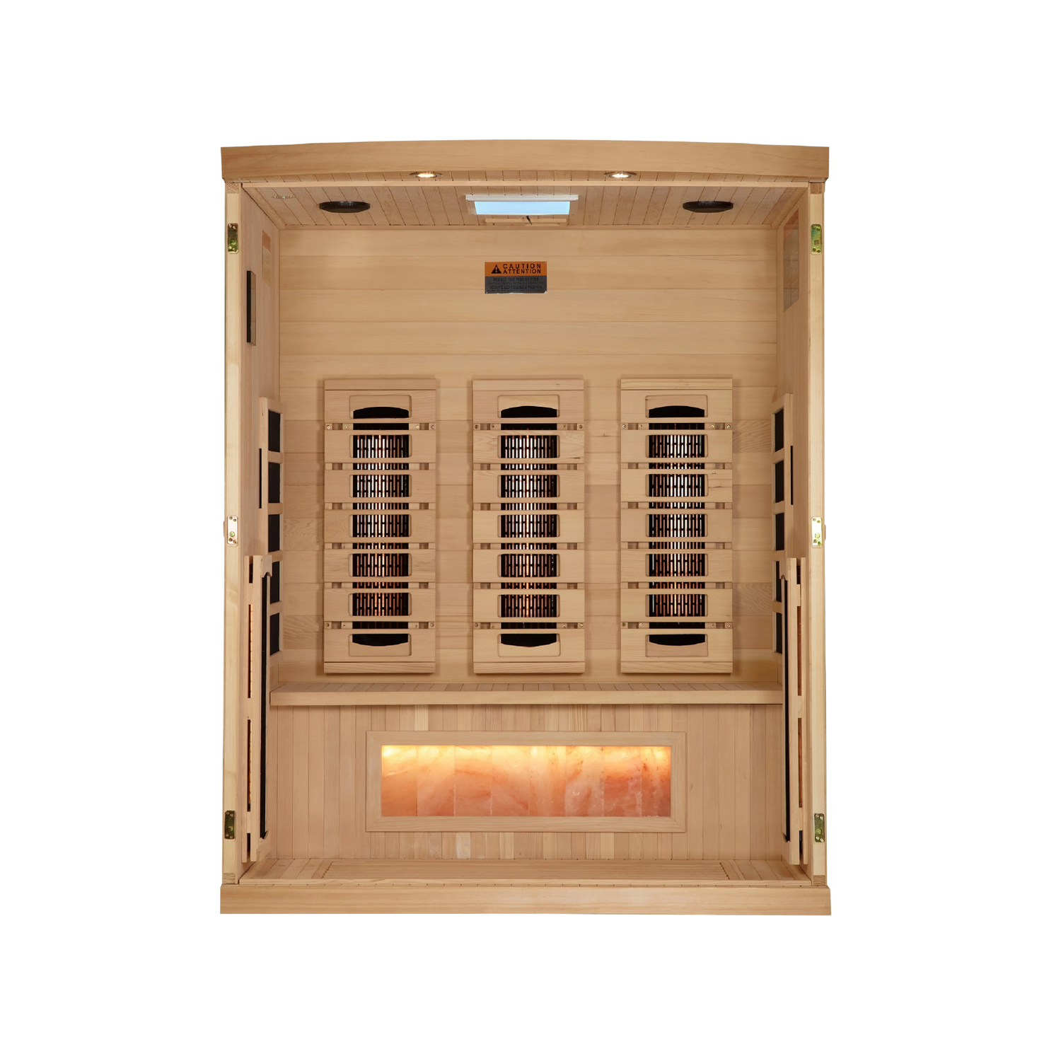 Himalayan Salt Infrared Sauna 3-Person