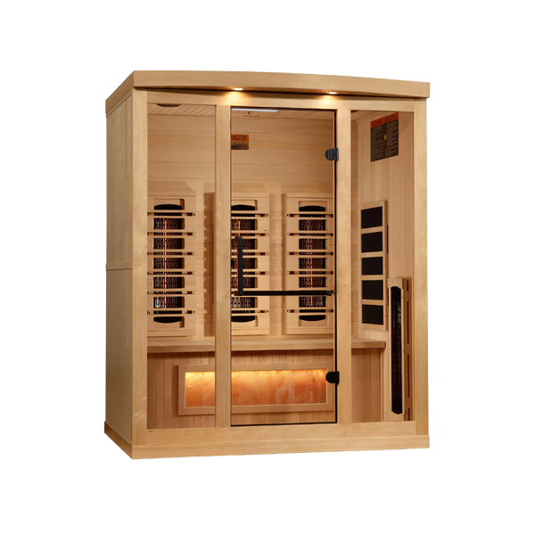 Himalayan Salt Infrared Sauna 3-Person