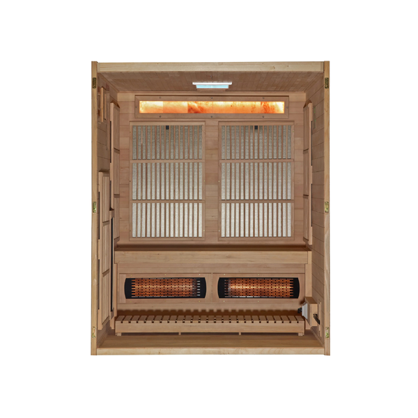 Himalayan Salt Hybrid Sauna 3-Person