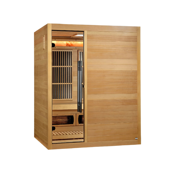 Himalayan Salt Hybrid Sauna 3-Person