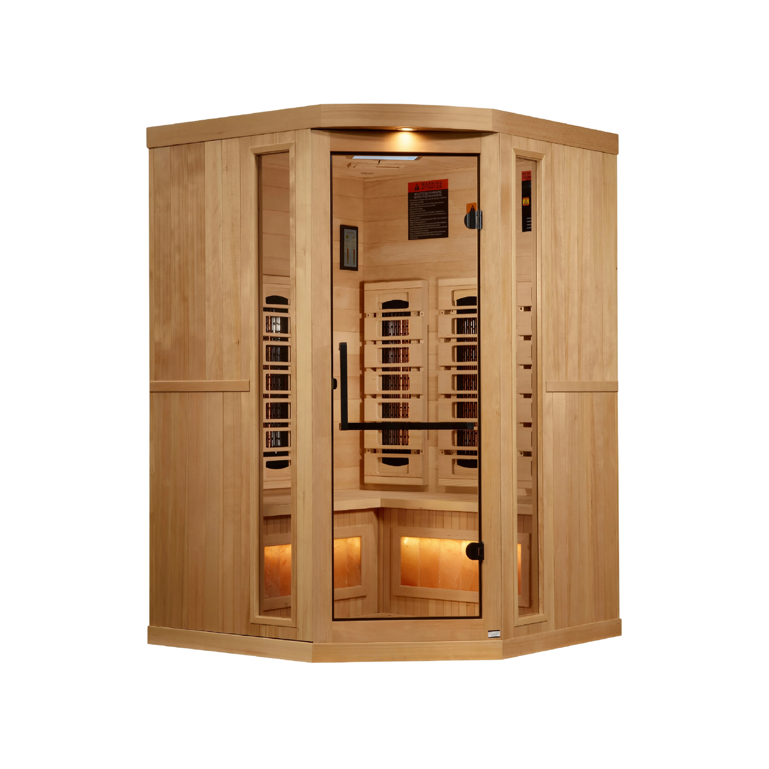 Himalayan Salt Infrared Sauna 3-Person L