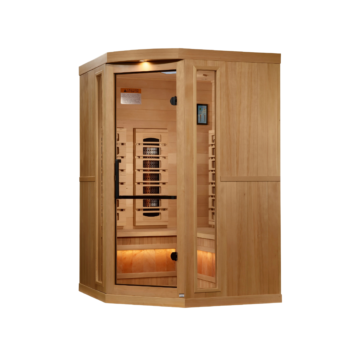 Himalayan Salt Infrared Sauna 3-Person L