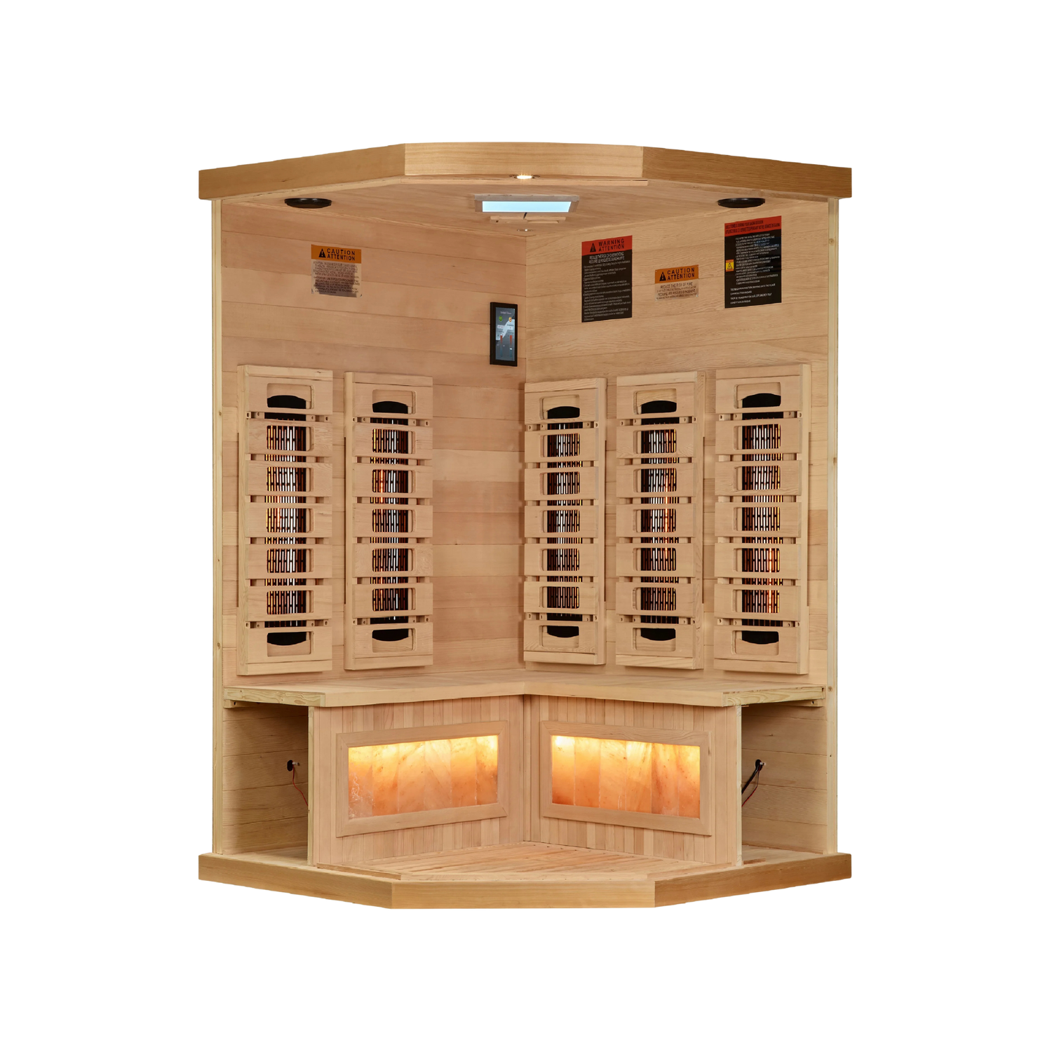 Himalayan Salt Infrared Sauna 3-Person L