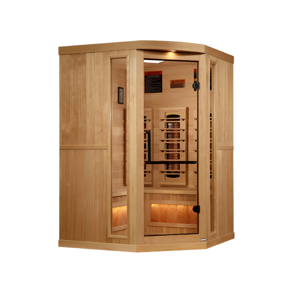 Himalayan Salt Infrared Sauna 3-Person L