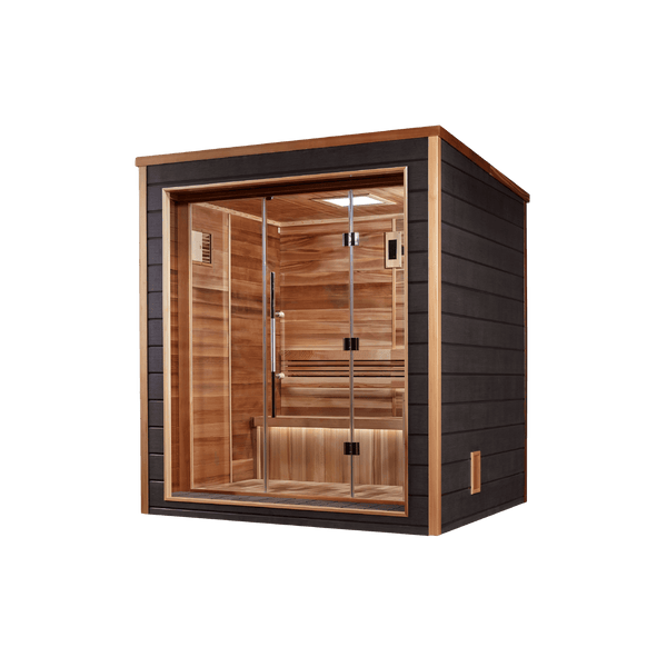 GDI Modern Outdoor Hybrid Sauna 3-Person