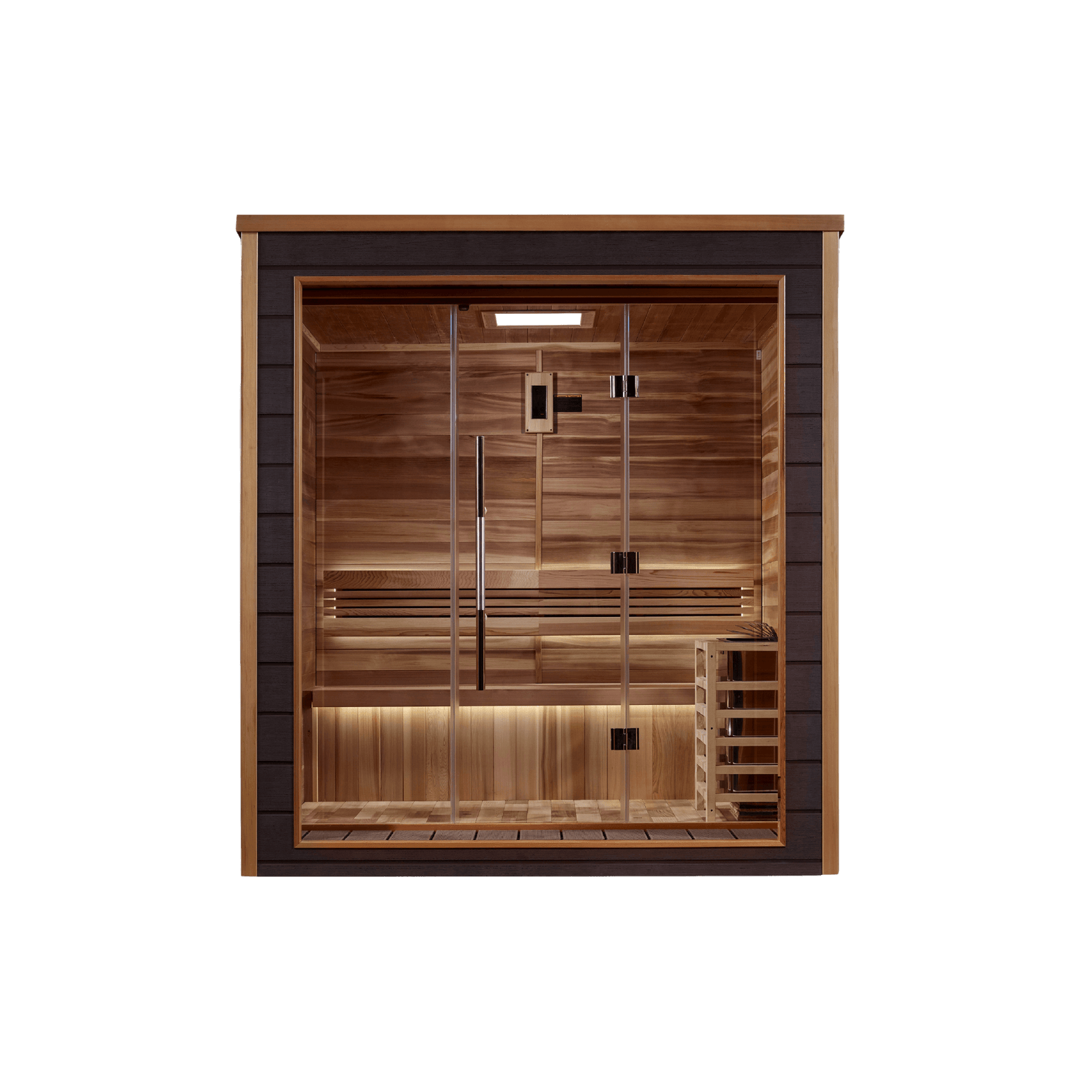 GDI Modern Outdoor Hybrid Sauna 3-Person