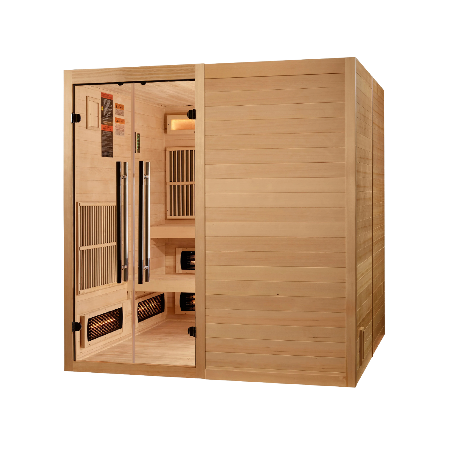 Himalayan Salt Hybrid Sauna 6-Person