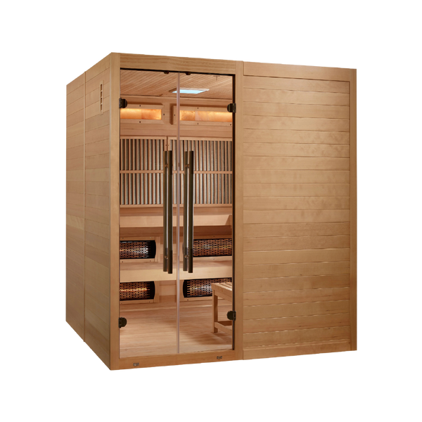 Himalayan Salt Hybrid Sauna 6-Person