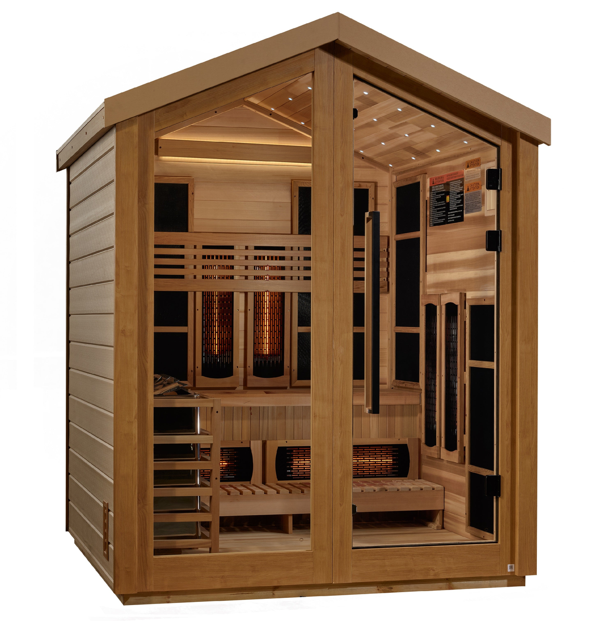 Loviisa 3 Person Hybrid Barn Outdoor Sauna