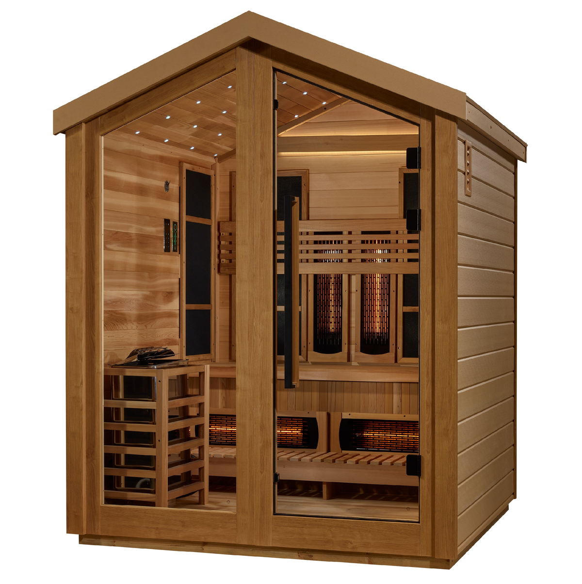 Loviisa 3 Person Hybrid Barn Outdoor Sauna