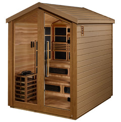 Kaskinen 6 Person Hybrid Barn Outdoor Sauna