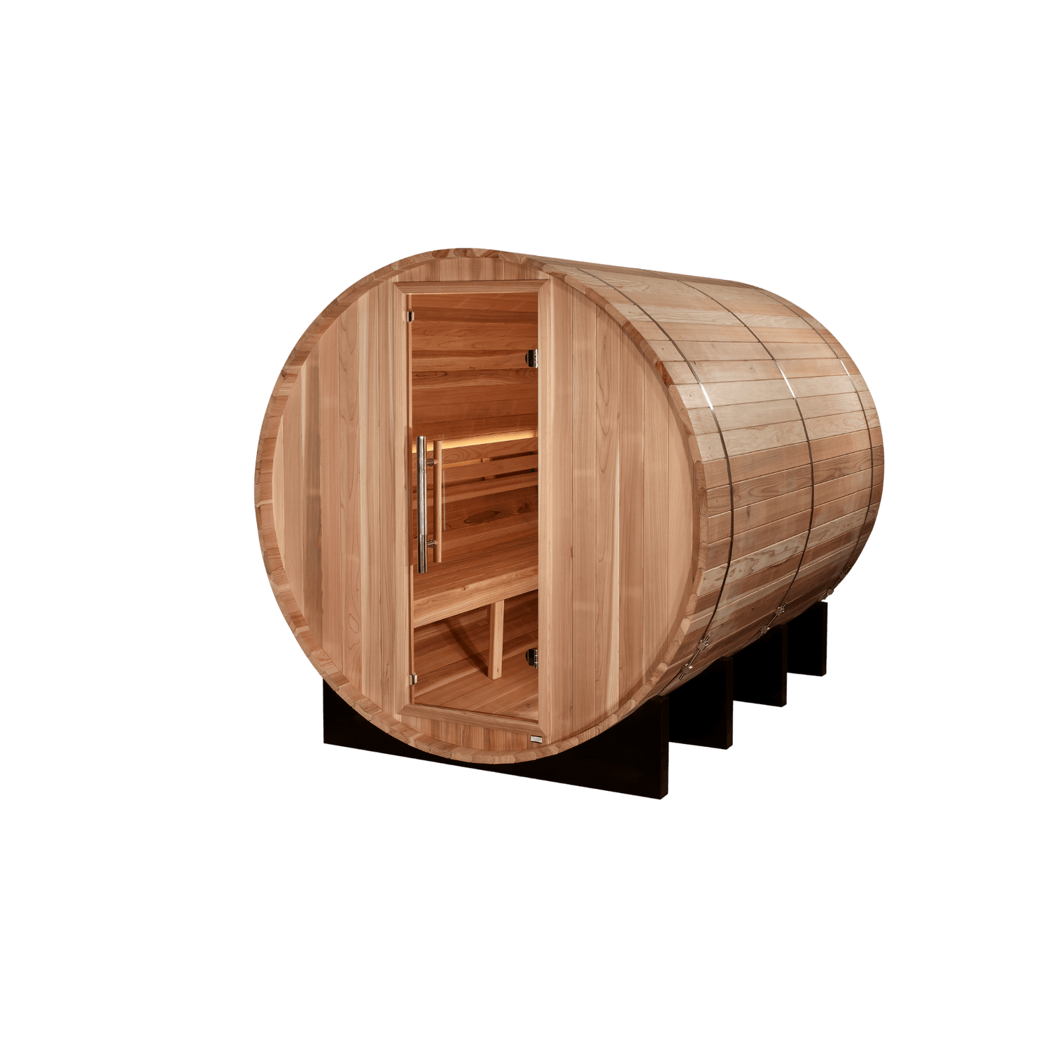 Traditional Barrel Sauna - Cold Plunge Guys