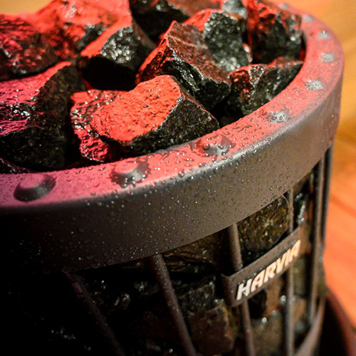 Harvia Black Vulcanite Sauna Heater Stones 2