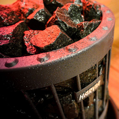 Harvia Black Vulcanite Sauna Heater Stones 2