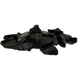 Black Vulcanite 44 lb Sauna Stones