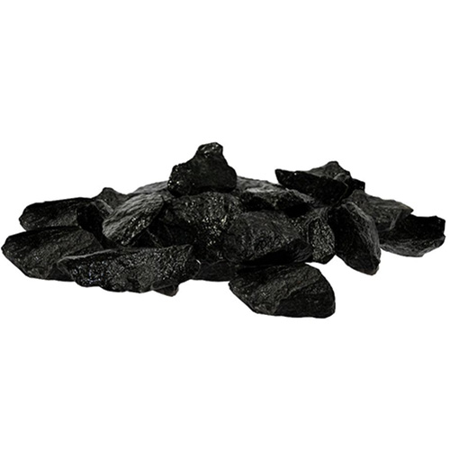 Black Vulcanite 44 lb Sauna Stones