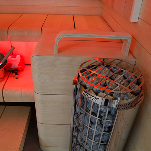 Harvia Cilindro PC90E Floor Standing 9kW Sauna Heater