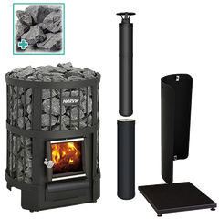 Harvia Legend 150 wood-burning stove kit