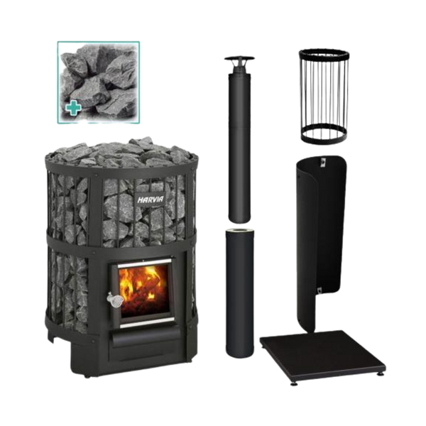 Harvia Legend 150 Wood-Burning Stove Kit