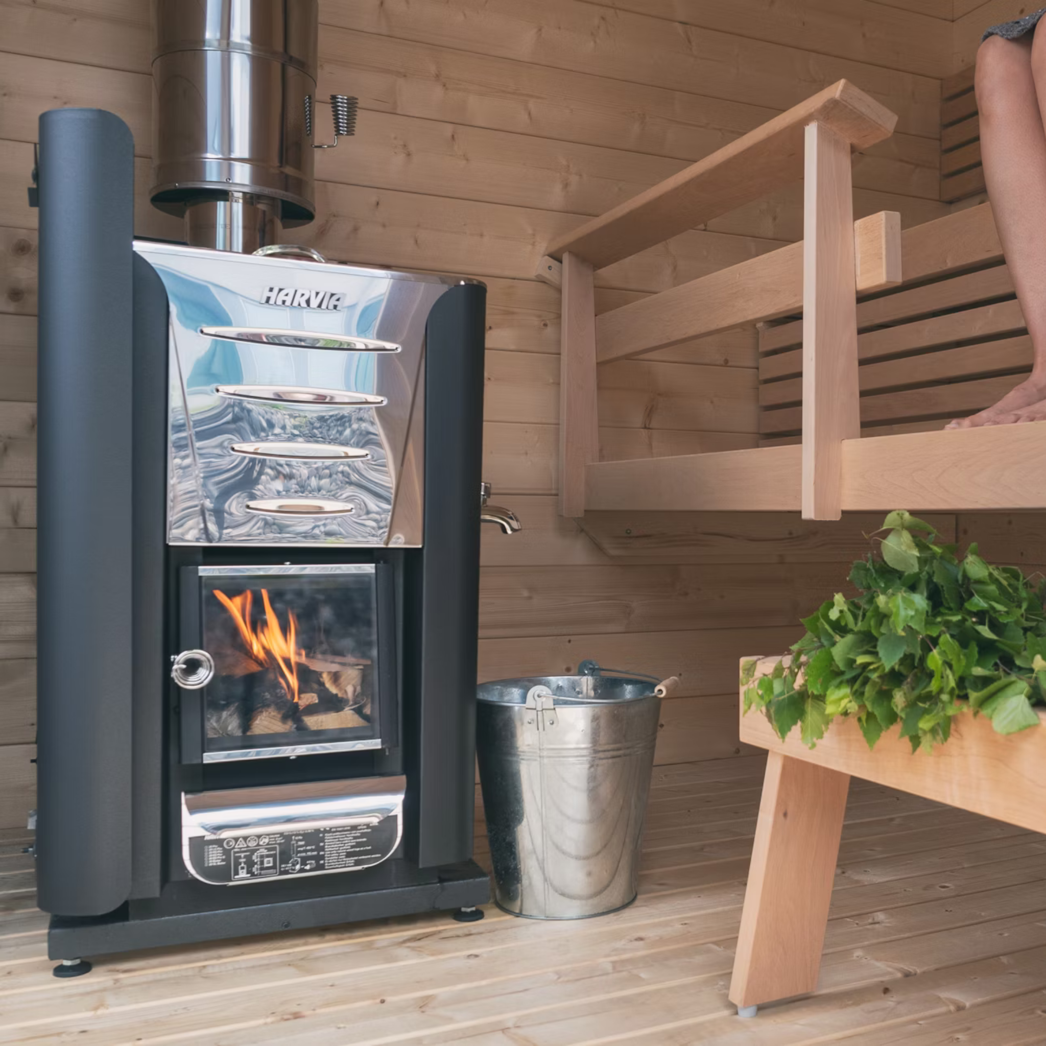 Harvia M3 Wood-Burning Stove Kit – Cold Plunge Guys