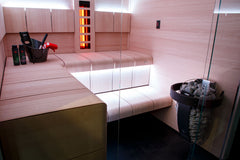 Harvia Spirit Sauna Heater With Sauna Benches