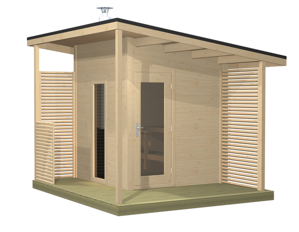 Solide Compact 4-6 Person Cabin Sauna