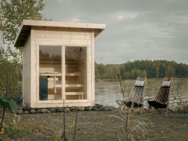 View 4 Person Outdoor Sauna