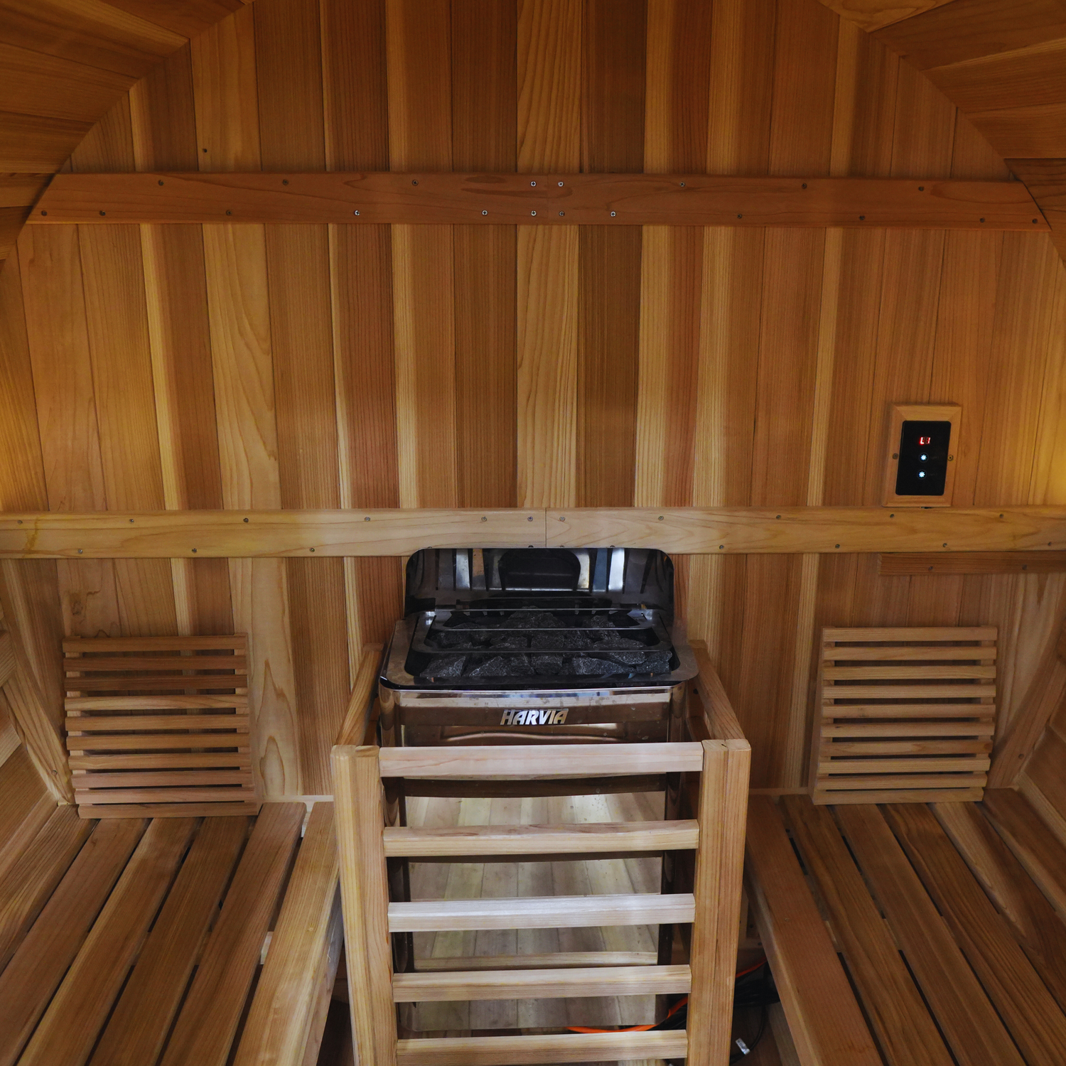 GDI Red Cedar Barrel Sauna 6-Person