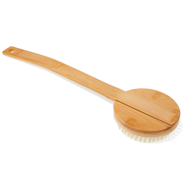 Bamboo Long Handle Bath Brush