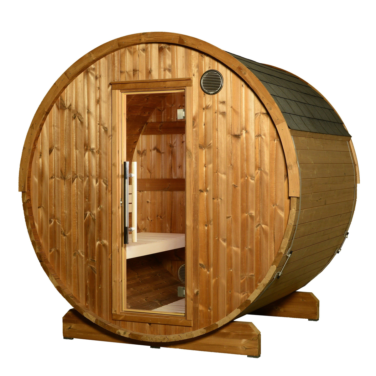Kuuma 4-6 Person Barrel Sauna - Outdoor Saunas